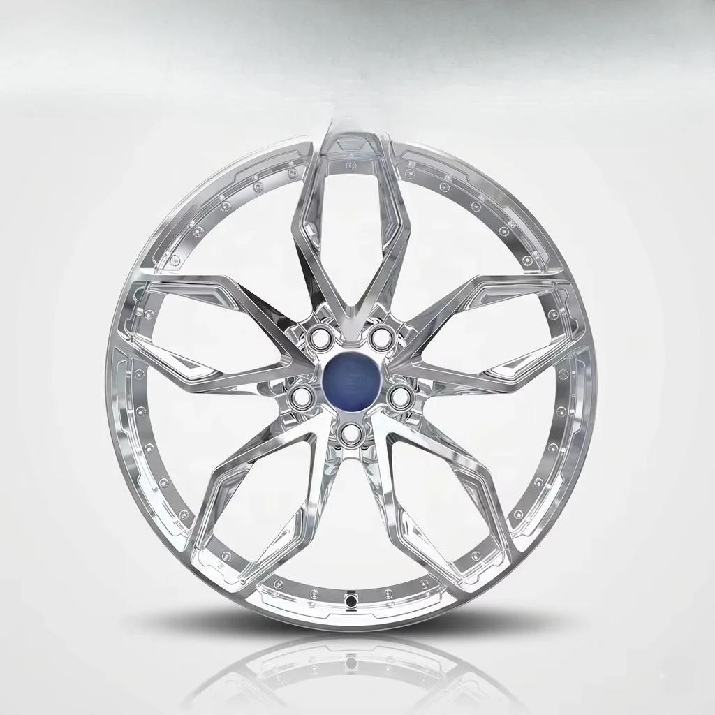 New Forged Custom Wheels For 992 991.2 718 Cayman 997 Cayenne 5x130 19 20 Inch Multi-Spoke Ultra Luxury Performance Chrome Rims