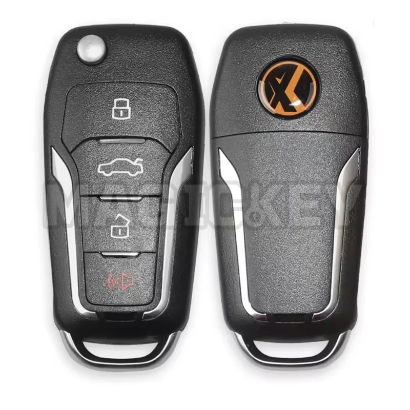 1 Uds Xhorse VVDI XNFO01EN llave remota Universal inalámbrica 4 botones para F-ord versión en inglés