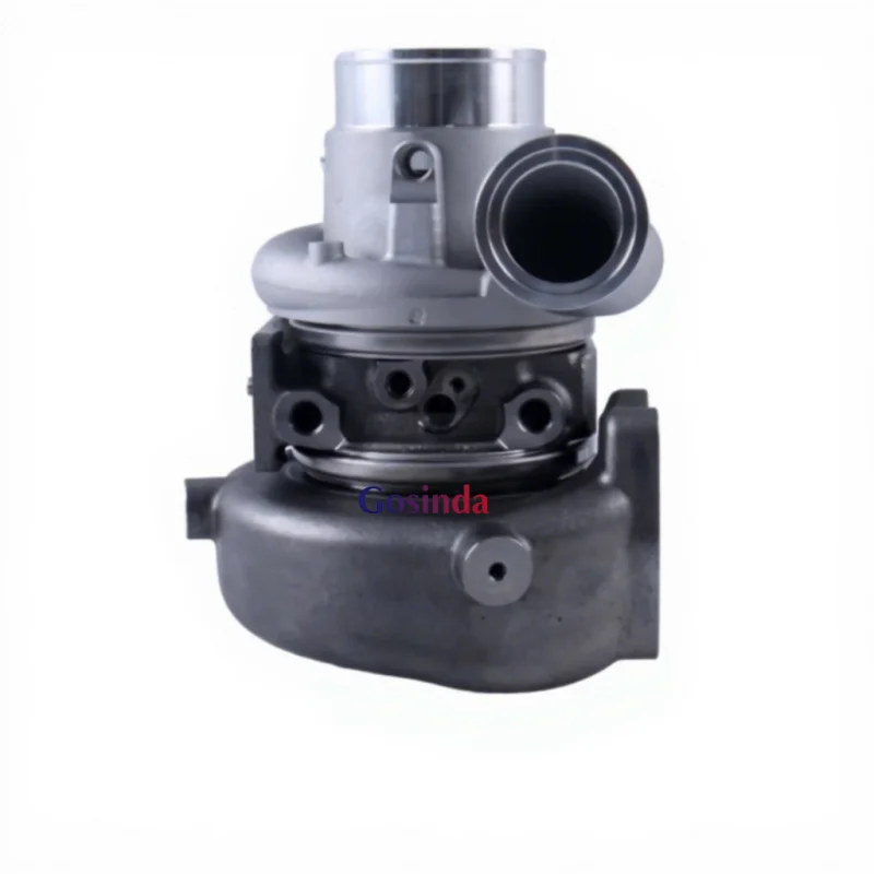 Turbocharger 6755-81-8172 HE341VH OEM-Standard Replacement for SAA6D107E-2C Engine WA380-7 Wheel Loader with Cast Iron Housing