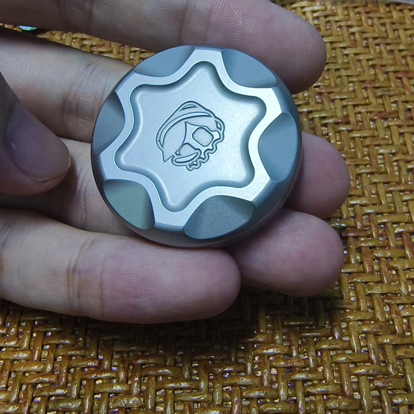 Used edc ACEDC PEI mechanical milk cap Decompression Toy EDC