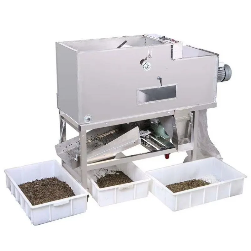 Tea Processing Machinery Leaf Air Sorter 330W Multi-Function Automatic Small Black Green Tieguanyin Tea Sorting Machine