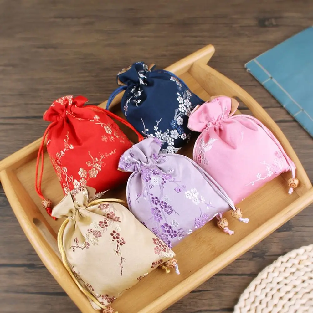 New Jewelry Gift Bag Drawstring Organza Pouches Fragrance Bag Candy Bag Beads Handstring Organizer Storage Bag Party Decoration
