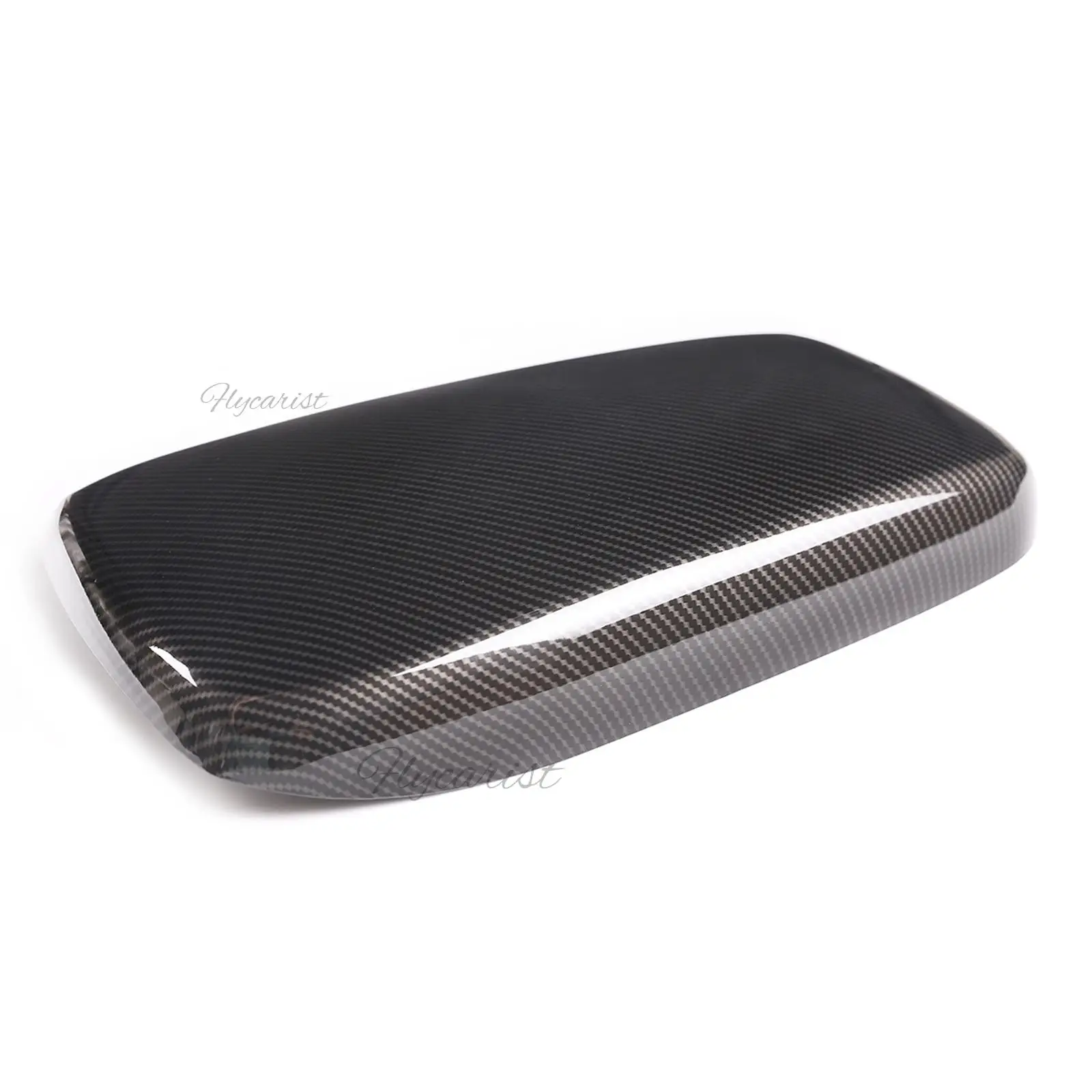 For Alfa Romeo Giulia 2018 2019 Interior Modification Protective Cover of Armrest Box Carbon Fiber ABS image 4
