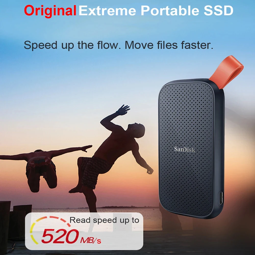 محرك أقراص صلبة خارجي محمول من النوع A/C Extreme PRO SSD E30 E61 E81 4TB 2TB 1TB 480GB USB 3.2 Gen2*2 Type-A/C Portable External Solid State Drive NVME hard disk for PC