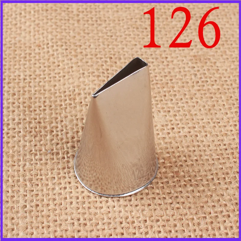 

Korean 126# Rose Cream Decorating Mouth 304 Stainless Steel Integrated Tensile Baking Tools Medium bakery accessories mold