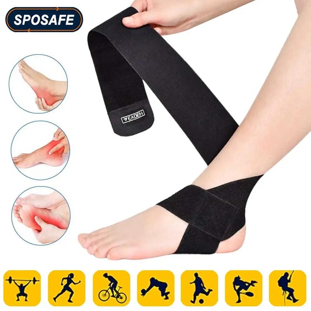 

1Pcs Ultrathin High-Elastic Ankle Wrap Adjustable Compression Ankle Support Brace for Running,Football,Basketball,Tennis,Sprains