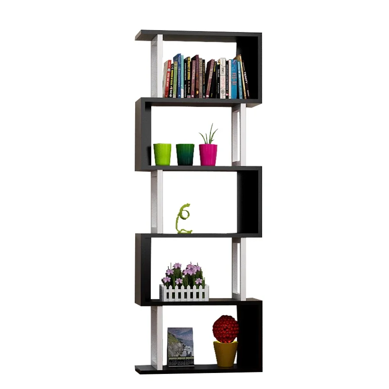 Nordic Design Bookrack Home Decorations Multilayer Solid Wood Display Bookshelf Storage Estante Para Libros