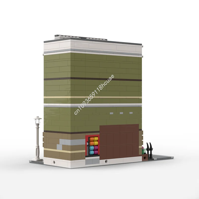 1037pcs MOC Souvenirs Tours Compatible Set Modulared Model Building Toy Blocks Christmas Gift Assemble DIY Brick Kids Birthday