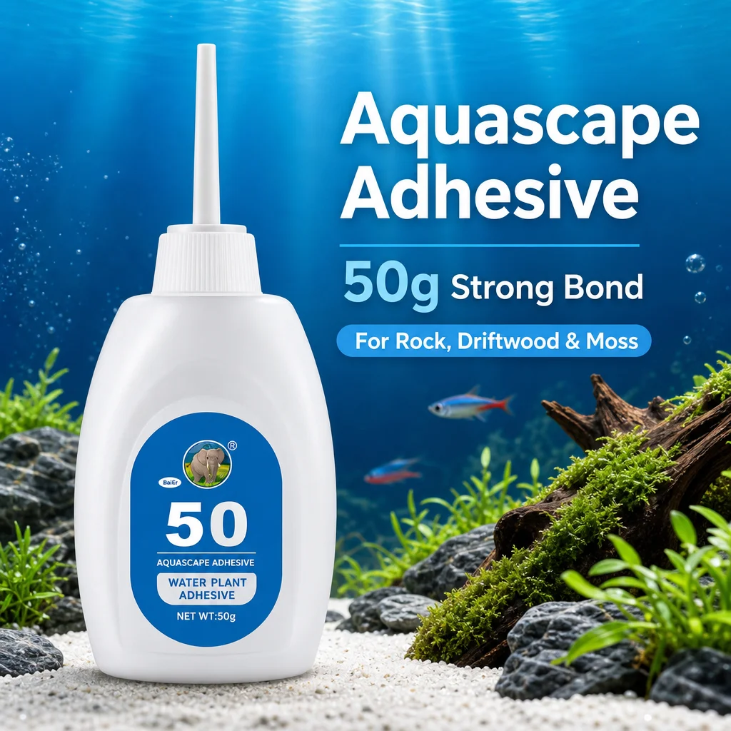 Aquarium Plant Glue - 50g Aquascape Adhesive Aquarium Glue for