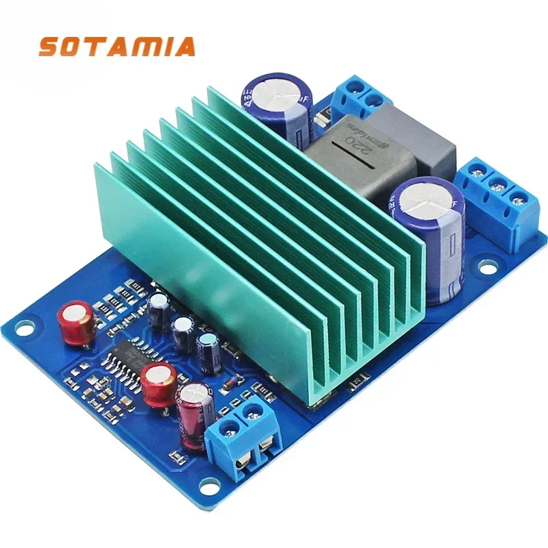 SOTAMIA HiFi IRS2092S Power Amplifier Board 250W Mono Amplify Digital Sound Amplificador Home Audio Amp DIY Passive Speakers