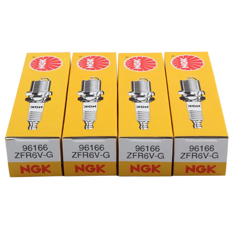 4/6Pcs NGK Spark Plug 96166 ZFR6VG ZFR6V-G for CHEVROLET CRUZE AVEO TRAX OPEL ASTRA G/H/J CORSA C INSIGNIA A VECTRA C ZAFIRA