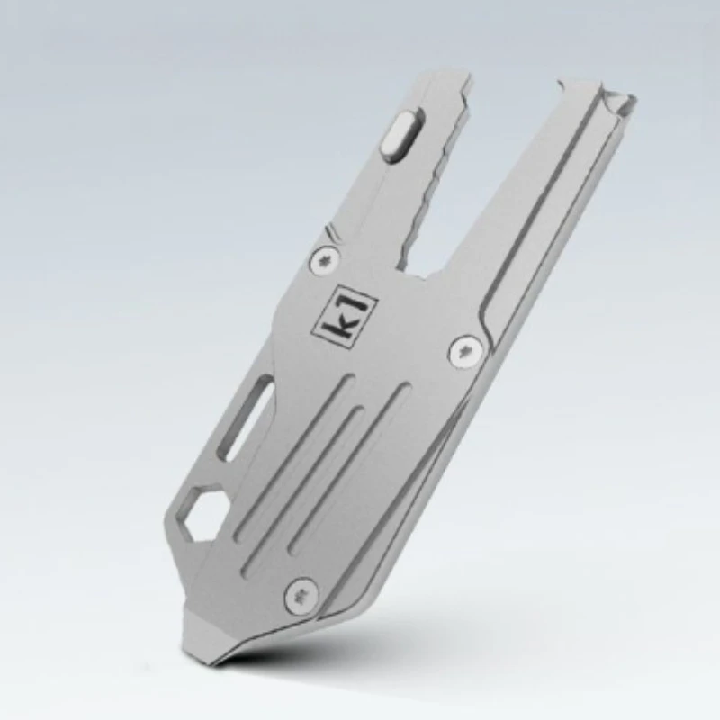 Mijia Duka Portable Utility Knife Box Cutter with Keychain Hole Box Opener for Package Mini Utility Knives for School Home New