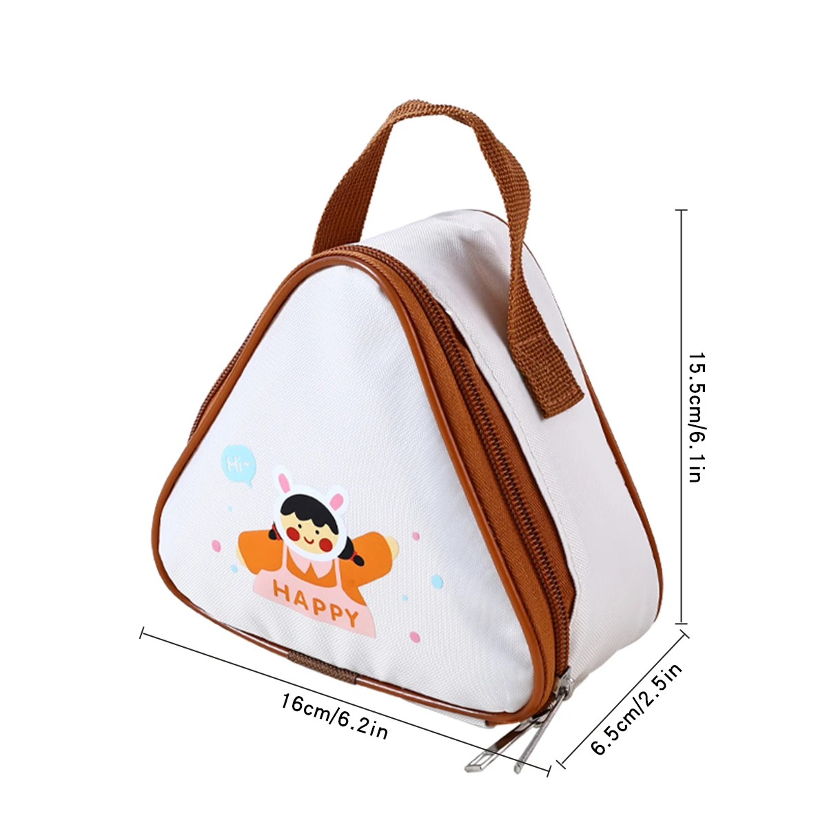 Mini Cartoon Geïsoleerde Lunchbox Tas Draagbare Herbruikbare Picknick Koeltas Oliebestendig & Waterdichte Thermische Lunchtas Voor Kinderen Student
