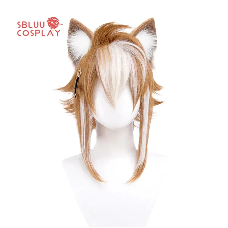 

SBluuCosplay Genshin Impact Косплей Смешанные цвета Гору Косплей Парик