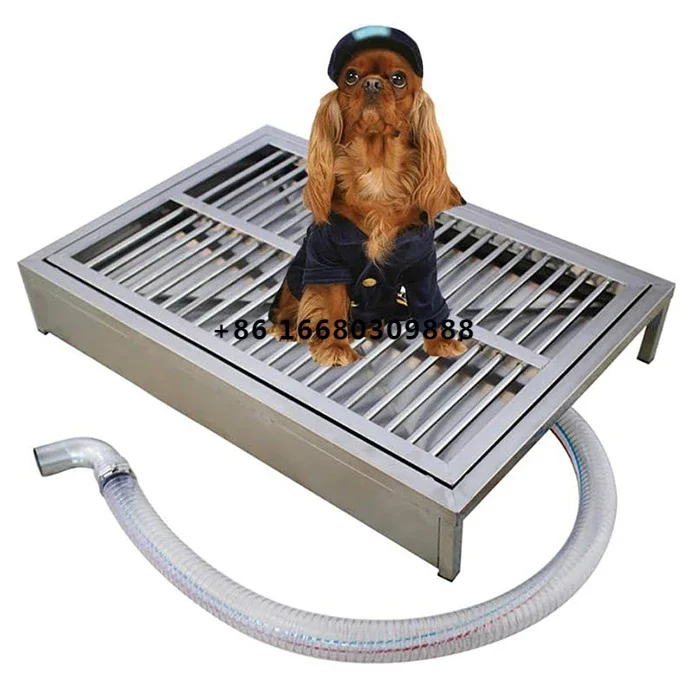 

Dog Toilet Housetraining Dog Potty Training Urinal Column With Sewer Drainage