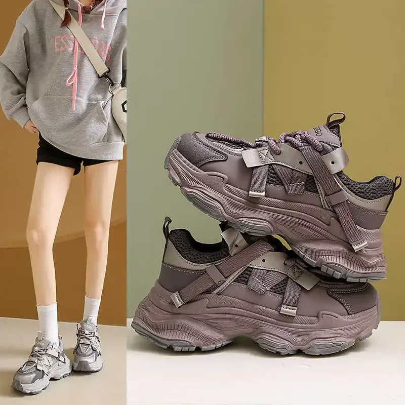 

Леопардовые сапоги с круглым носком и большой подошвой, женская прогулочная обувь, роскошные женские дизайнерские женские кроссовки, новые спортивные кроссовки Hypebeast