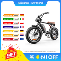 EMOKO C91 Electric Bike 1000W Motor 48V 17.5Ah/20Ah Lithium Battery Fat Tire Mountain Bike 20\