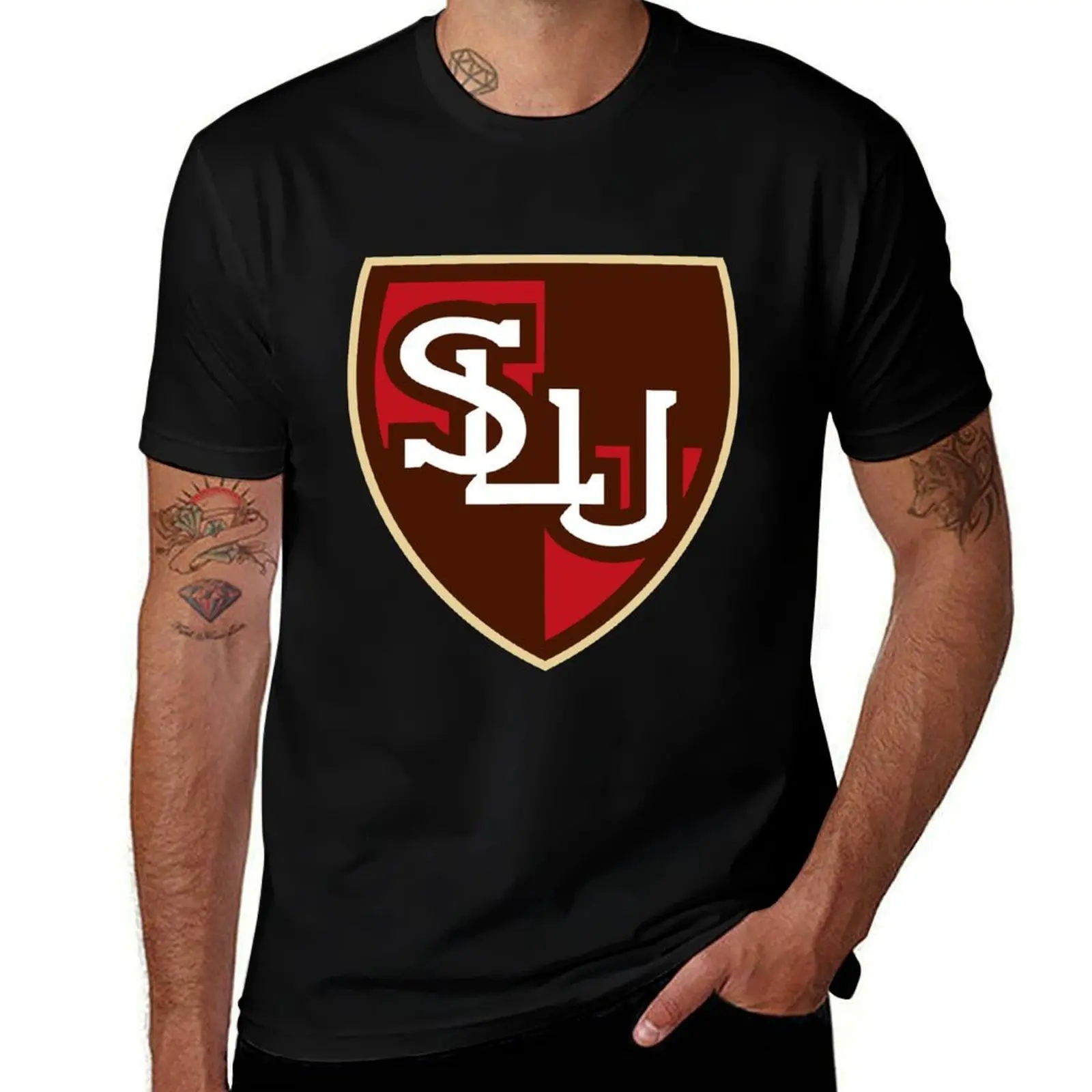 

St. Lawrence saints T-Shirt man t shirt graphic essential t shirt T-Shirt