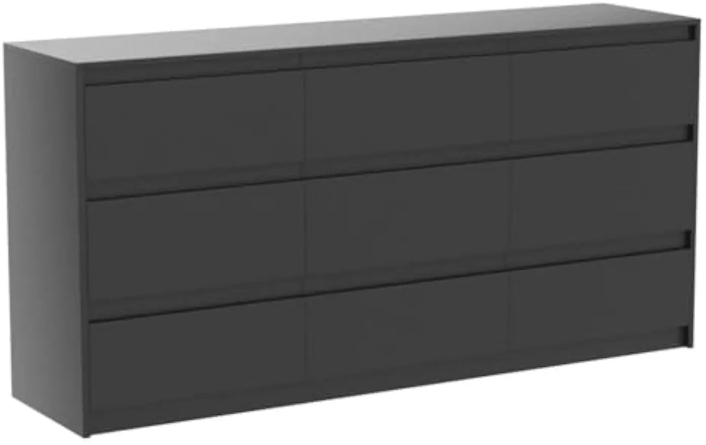 [سعر مخفض! ] خزانة ذات 9 أدراج لغرفة النوم مع أدراج عميقة وخزائن خشبية كبيرة الحجم وخزانة ذات أدراج بدون مقبض، عصرية