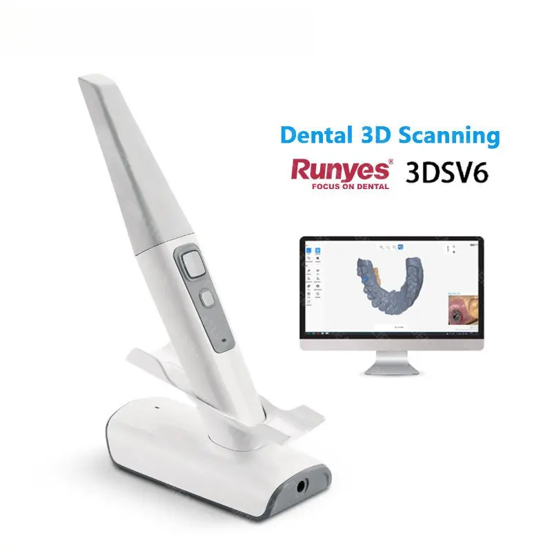 Wireless Original Runyes 3Ds V6 Intraoral Scanner Dental Digital Imaging Orthodontic AI ScanImplant Scanner