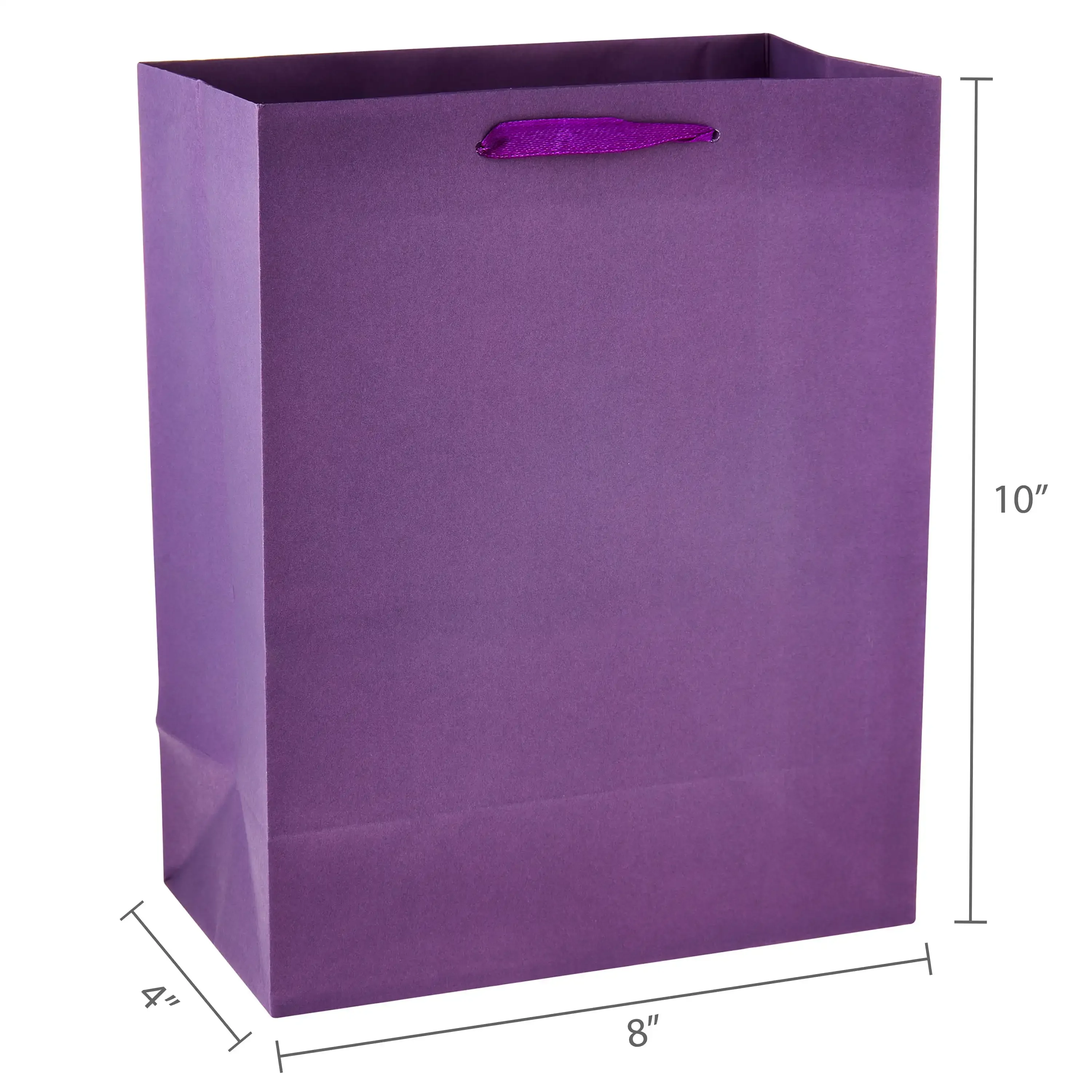 أكياس ورق كبيرة متعددة الألوان، 8 × 10 بوصة، 13 قطعة