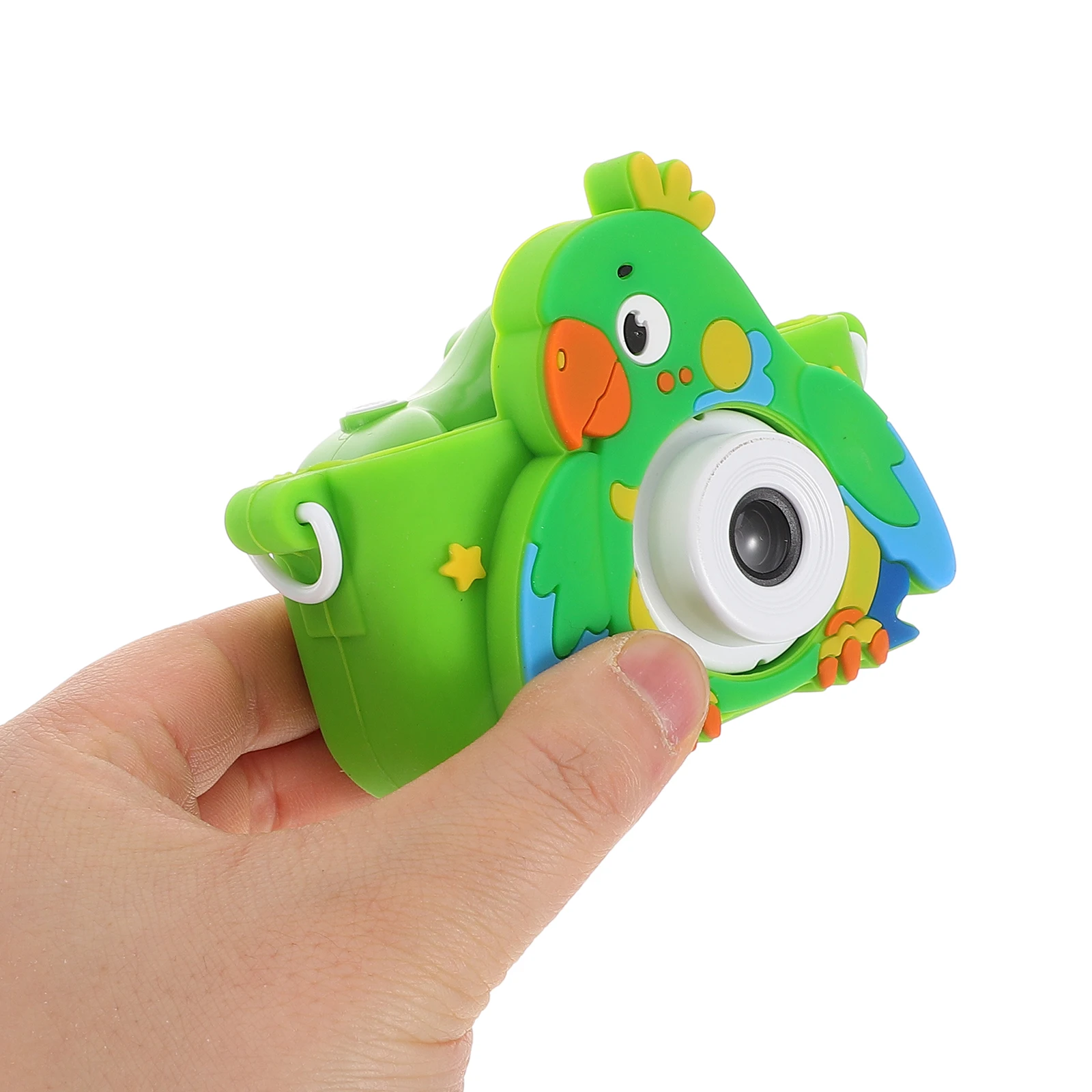 

Children Portable Kids Boys Silica Gel Toddler Cartoon Digital Hd Dual Cameras Photography Skills Creativity Lightweight Durable