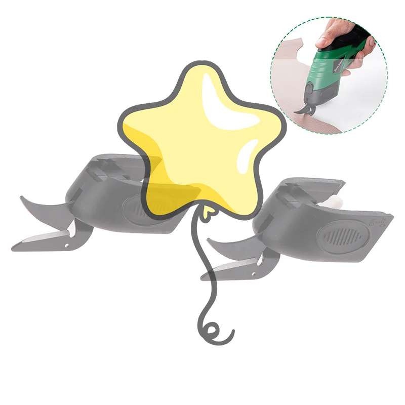 1/2/4Pcs Electric Scissors Spare Blades Cordless Scissors Replacement Blades Multifunctional Cutting Head Tailor Scissors Blades