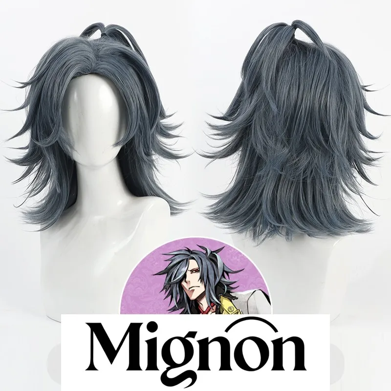 

Touken Ranbu Oodenta Mitsuyo парик для косплея с колючими рваными корнями подарок на Хэллоуин