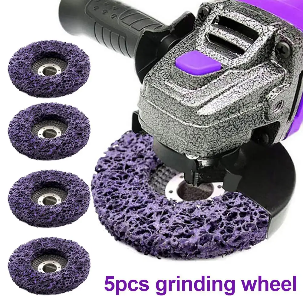 

5Pc Diamond Grinding Wheel Flap Disc Abrasive Tool Belt Grinder Polishing Buffing Wheels Angle Grinder Accessories