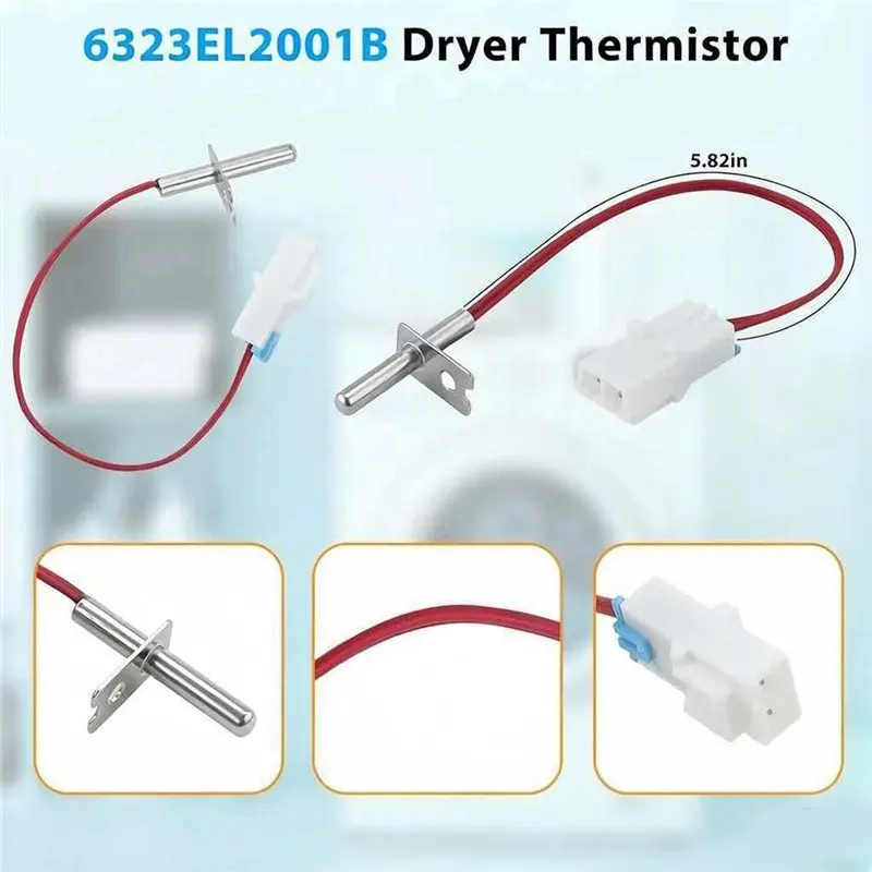 AC93-Dryer Thermostat Kit DLE7300VE Thermostat Dryer Thermal Fuse Kit