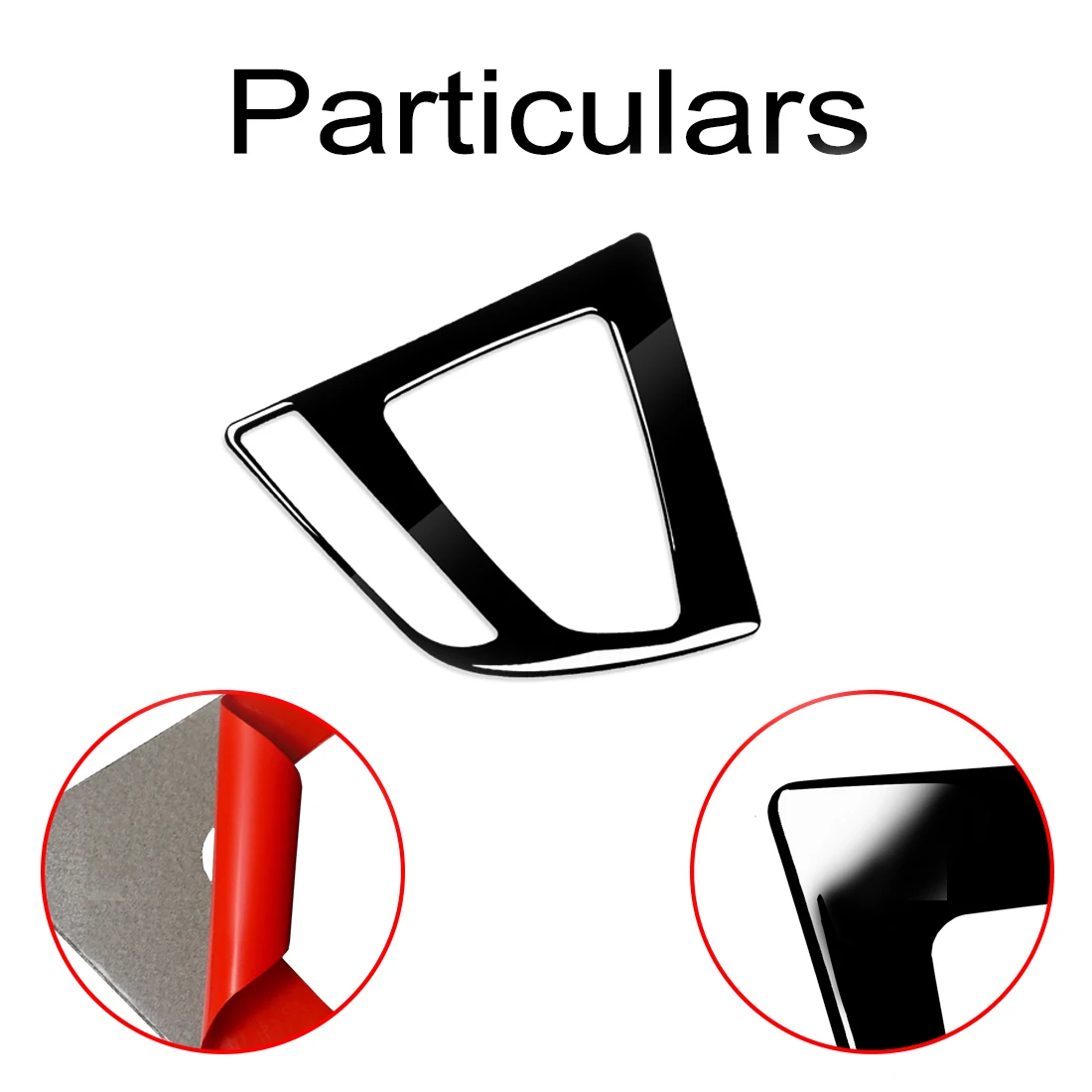 For BMW 3 Series f30 3gt f34 2013-2017 Piano Black Gear Shift Panel Trim Cover Car Interior Retrofitting Accessories Sticker