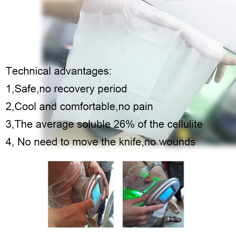 Anti Freeze Membrane for Freezing Machine Fat Freezing Cryolipolysis Pad Slimming Lipo Machine Beauty Health Care Wholesale