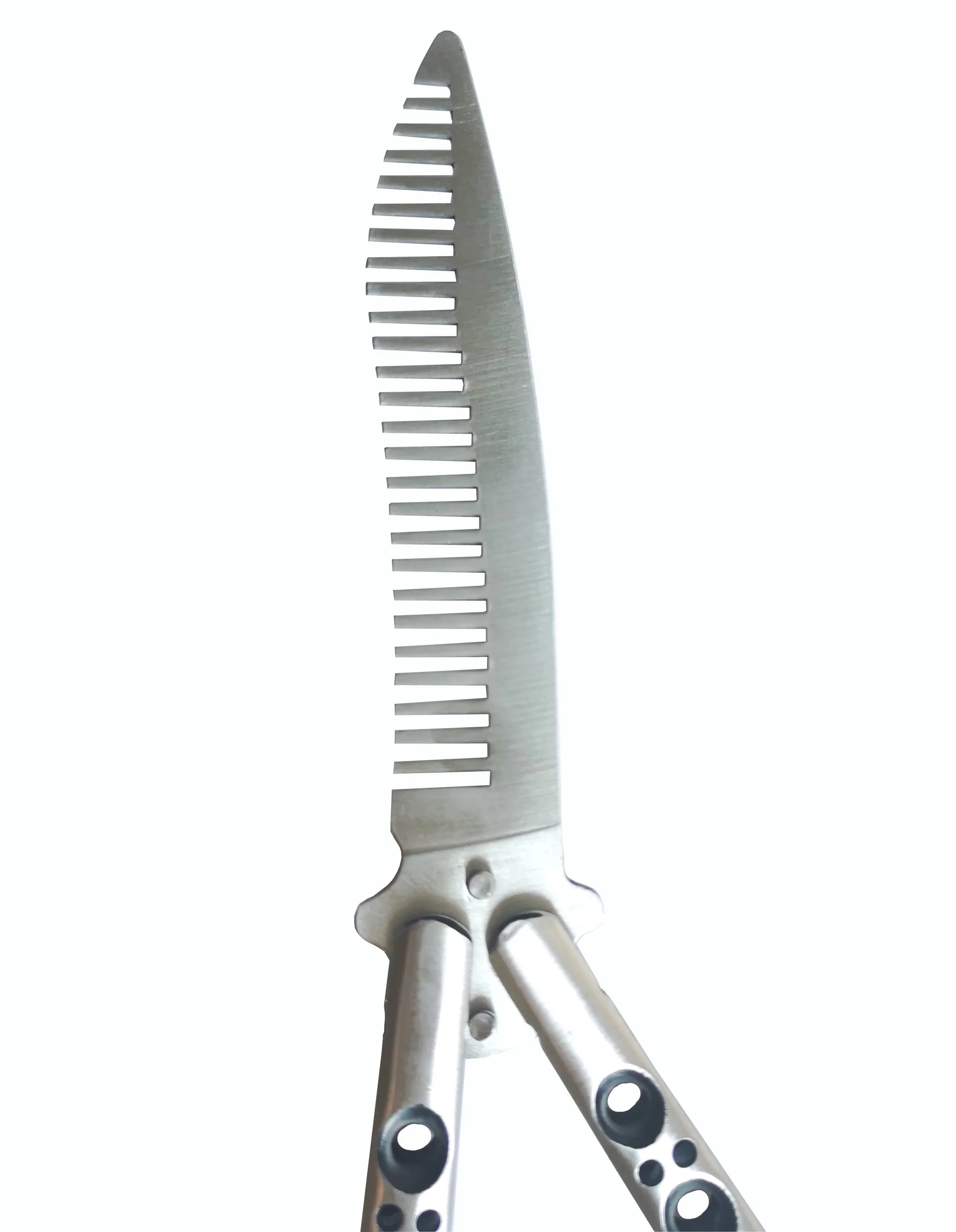 Tactical Trainer Metal Steel Blunt Practice Butterfly Training Tool Strong and Duable