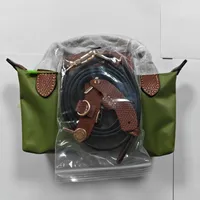 Non Punched Nylon Waterproof Dumpling Bag Crossbody Bag High-quality Mini Dumpling Bag Mobile Phone Bag Coin Wallet Makeup Bag