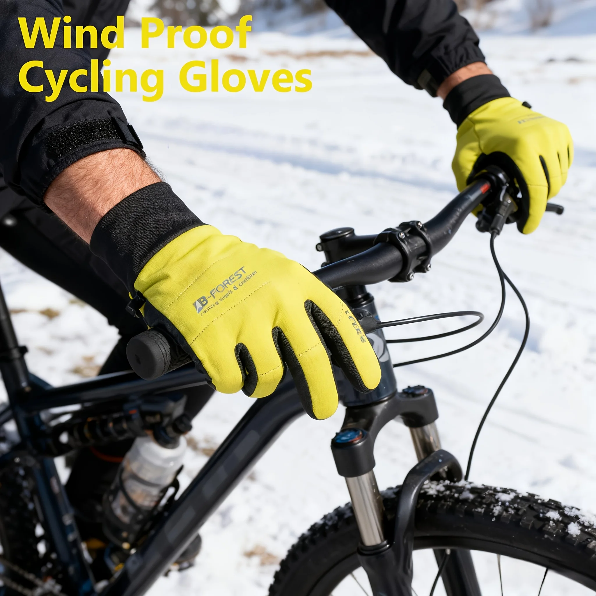 

Men's Women's Winter Windproof Warm Gloves Full-Finger TouchscreenGloves Ski/Snowboard/Cycling Gloves Outdoor Sports Gloves