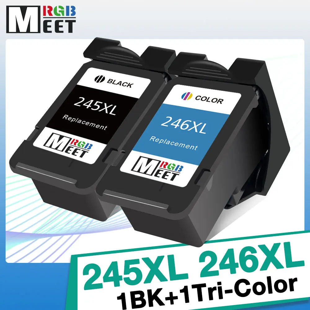 ALIZEO For PG 245 246 XL Ink Cartridges Remanufactured Pixma IP2820 MX492 490 MG2420 2520 2920 TS202 302 3120 Printer