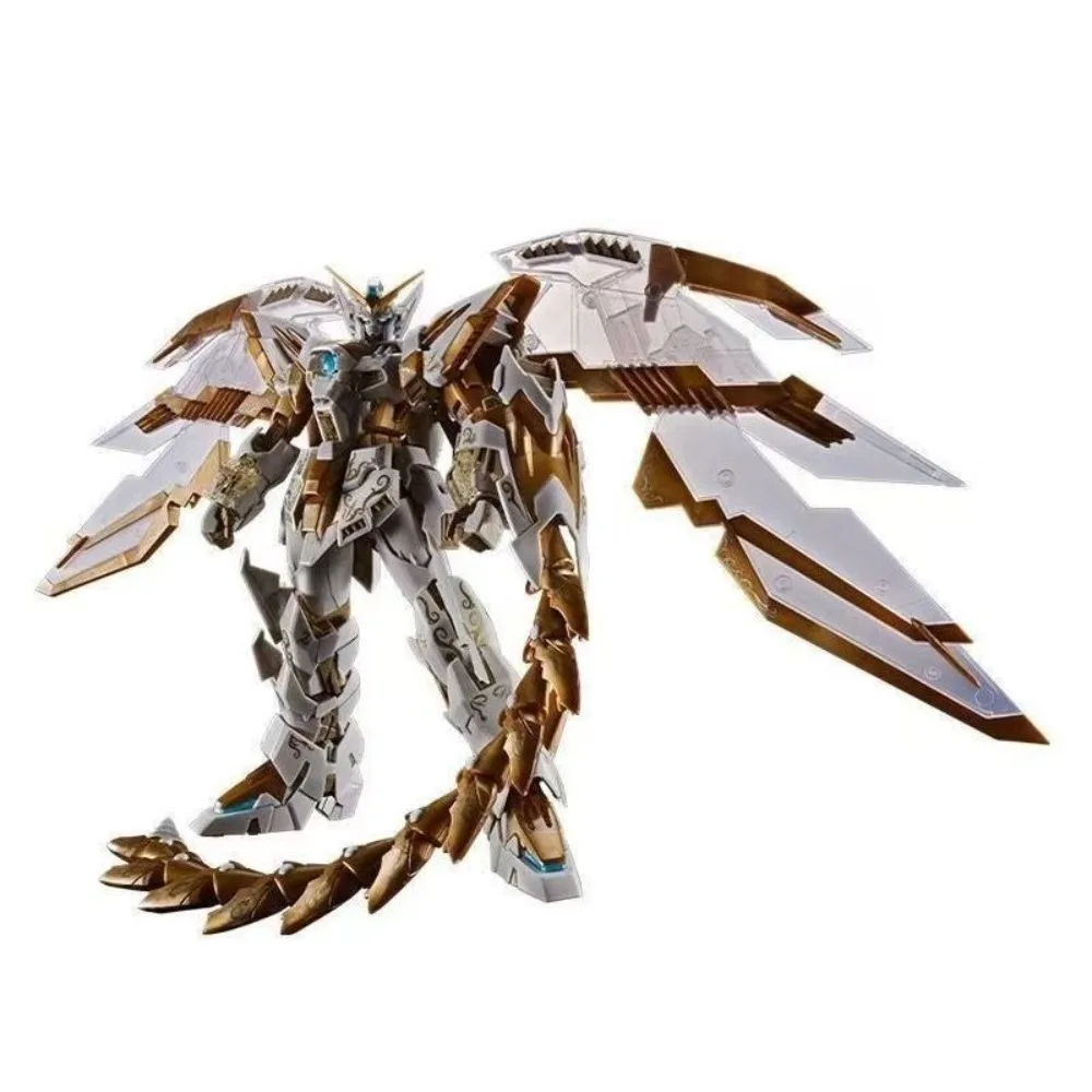 재고 있음 정품 반다이 모델 키트 MG 1/100 윙 건담 제로 에피온 EW 조립 애니메이션 액션 피규어 모델 장난감 컬렉션 선물