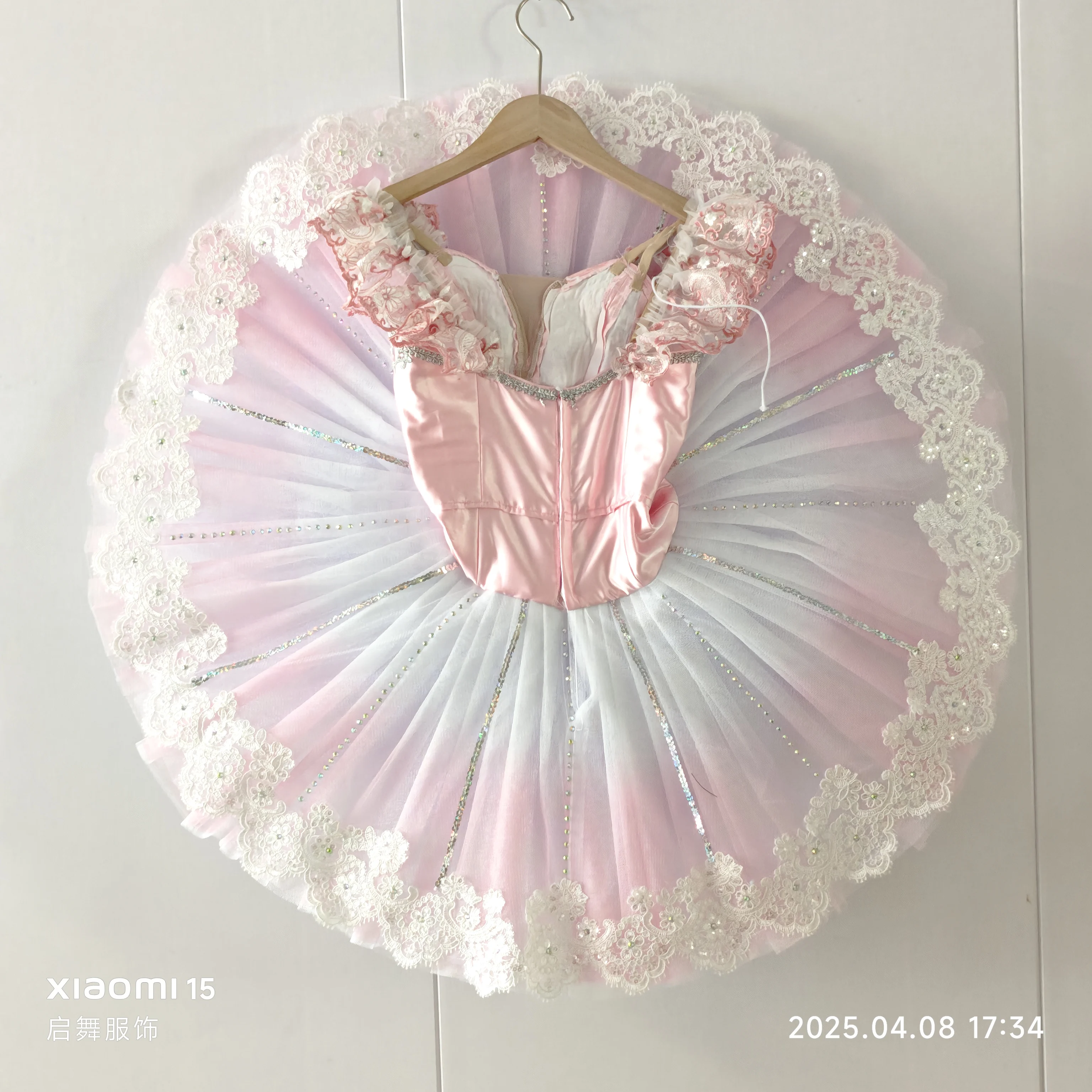 Nuova gonna da balletto Costumi classici professionali per pancake Tutu