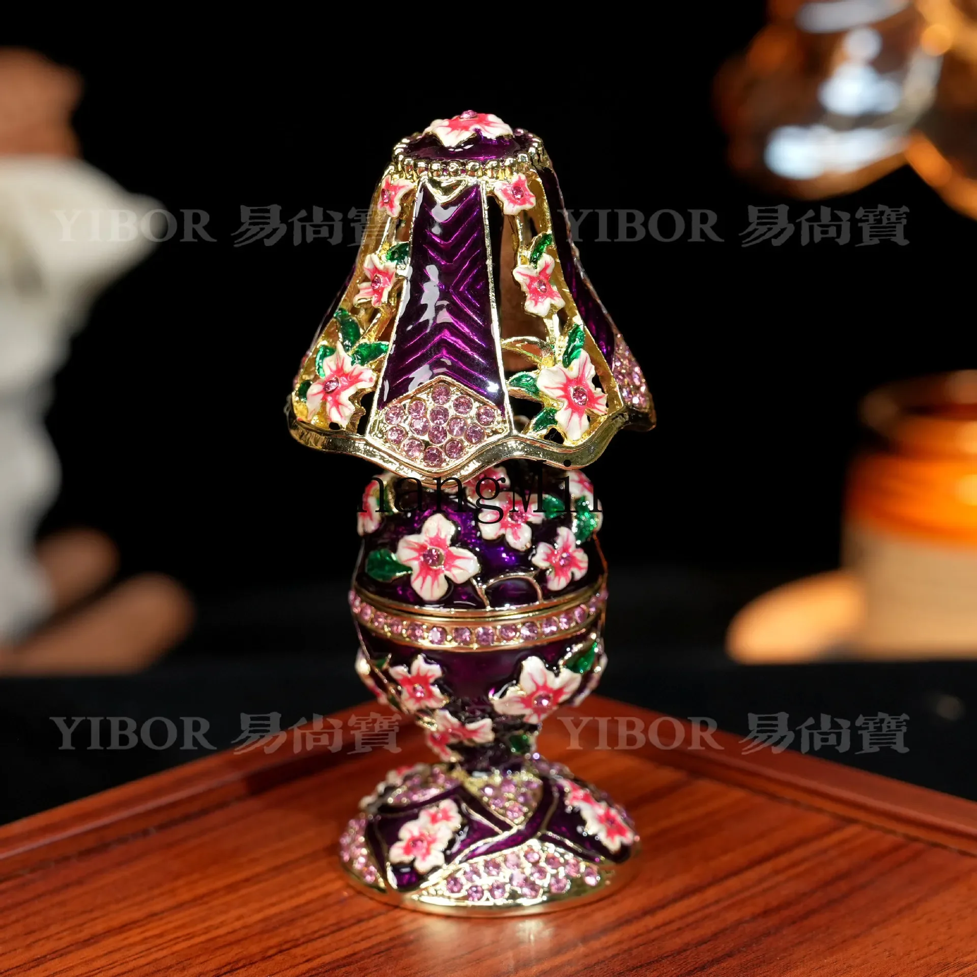 

CL enamel jewelry box retro small ornament creative home market merchandise gifts handicrafts