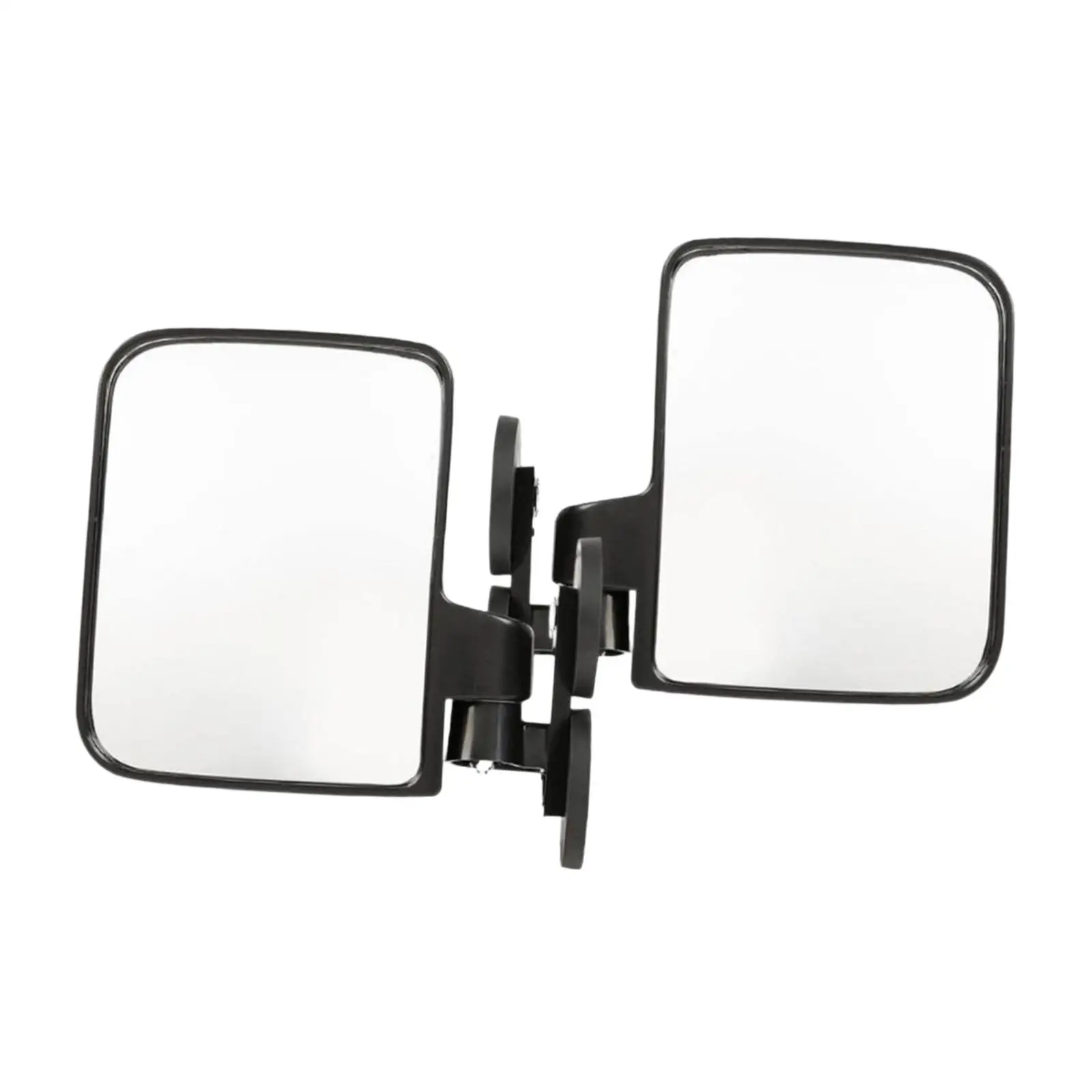 Generic ATV Side View Mirrors Replacement Accessories Sturdy Left Right for Golf Carts Forklifts Compact Tractors Lifting Car