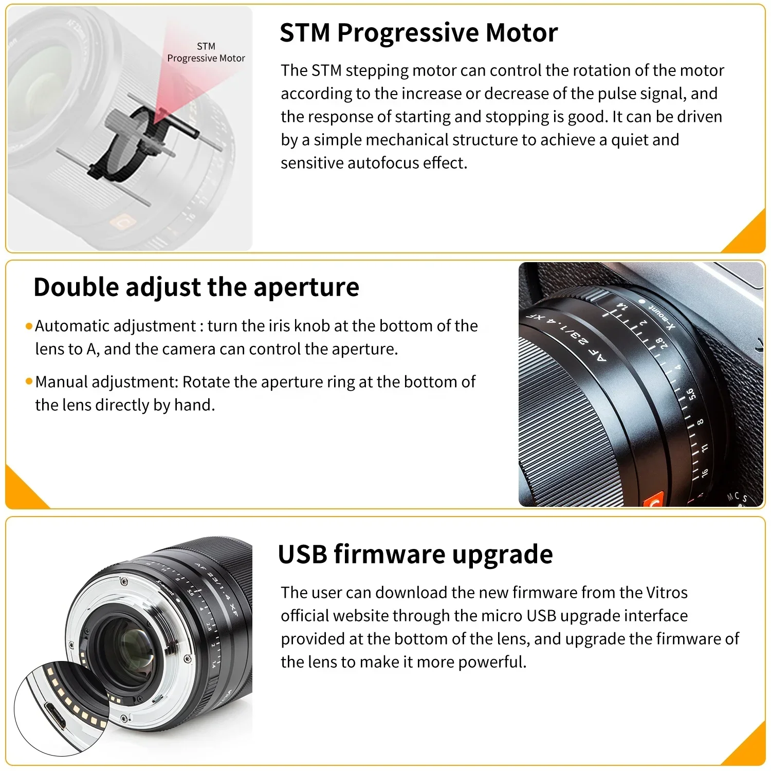 2026 New VILTROX 23mm F1.4 XF Auto Focus Large Aperture APS-C Lens AF for Fujifilm Fuji X-Mount X-H1 X20 X-T20 X-T100 X-Pro2 Cam view 4