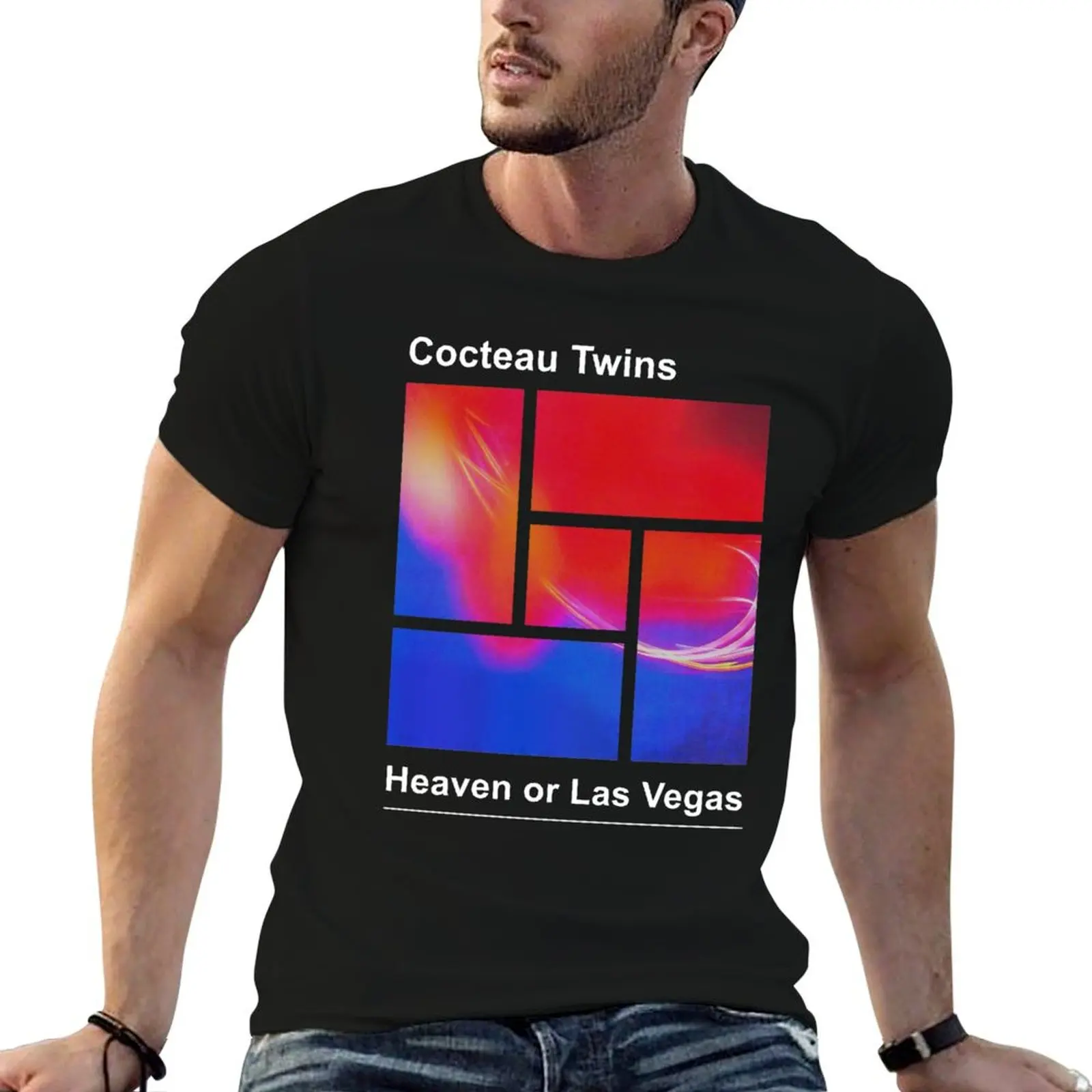 

Heaven or Las Vegas T-Shirt t shirt man designer t shirts for man cotton T-Shirt