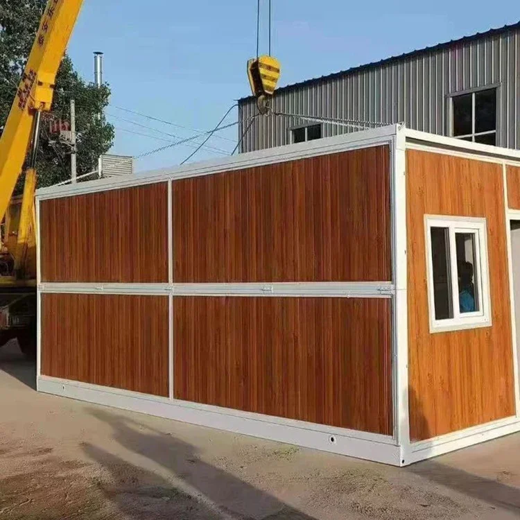 Factory Customized Folding Living Prefab Homes Stackable Storage Room Building Dormitory Foldable Prefabricated Container House