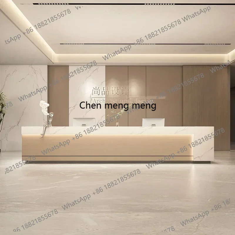 Entrances Reception Tables Party Shop Service Counter Modern Bar Beauty Salon Hairdressing Recepcja Front Desk
