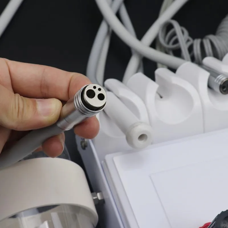 

Dental Portable Turbine 2/ 4 Hole Hanging Type Portable Unit With 4 Holder 3 Way Syringe Weak Suction