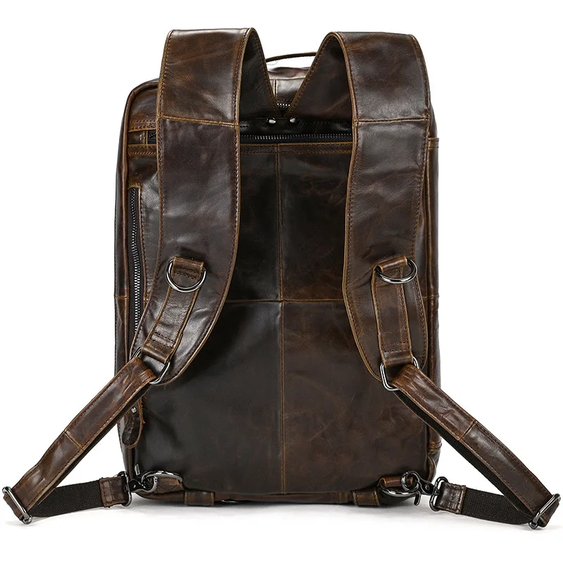 Valigette da uomo retrò Pendolarismo all'aperto Valigette da lavoro multifunzionali Borse in pelle per il tempo libero Портфель MHGWB