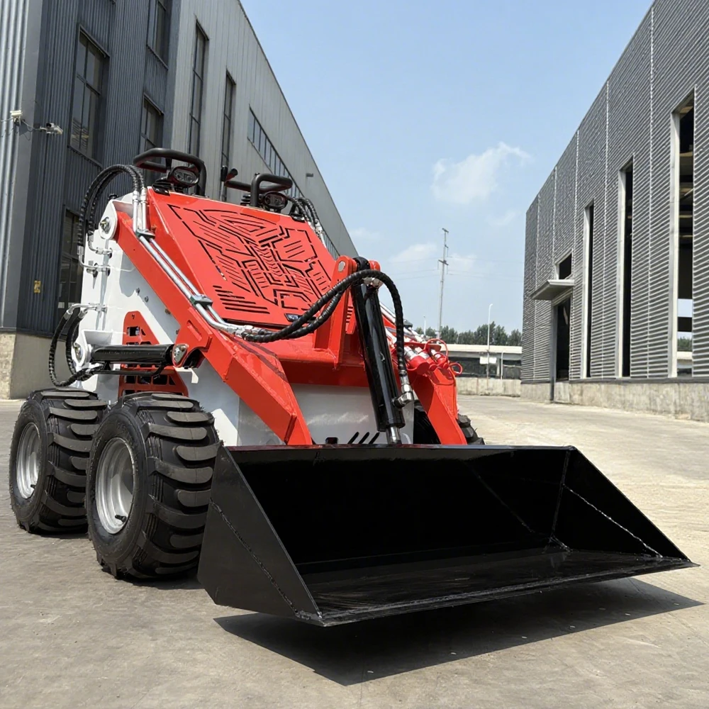 Customized Skid steer loader hot selling high repurchase rate engine mini skid steer loader with accessories