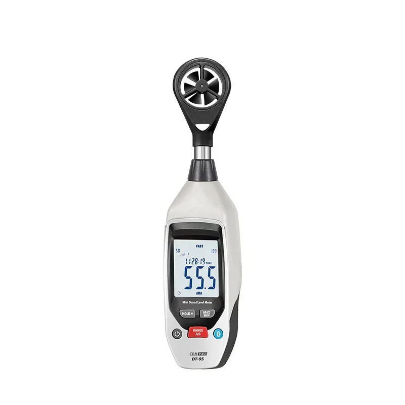 high-precision intelligent handheld anemometer, wind temperature and wind speed tester DT-90 Made in China