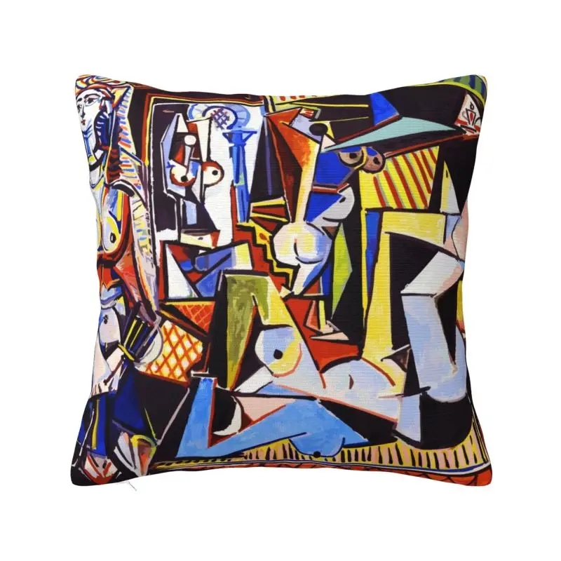 

Pablo Picasso The Women Of Algiers Cushion Cover Les Femmes d'Alger Soft Luxury Throw Pillow Home Decoration