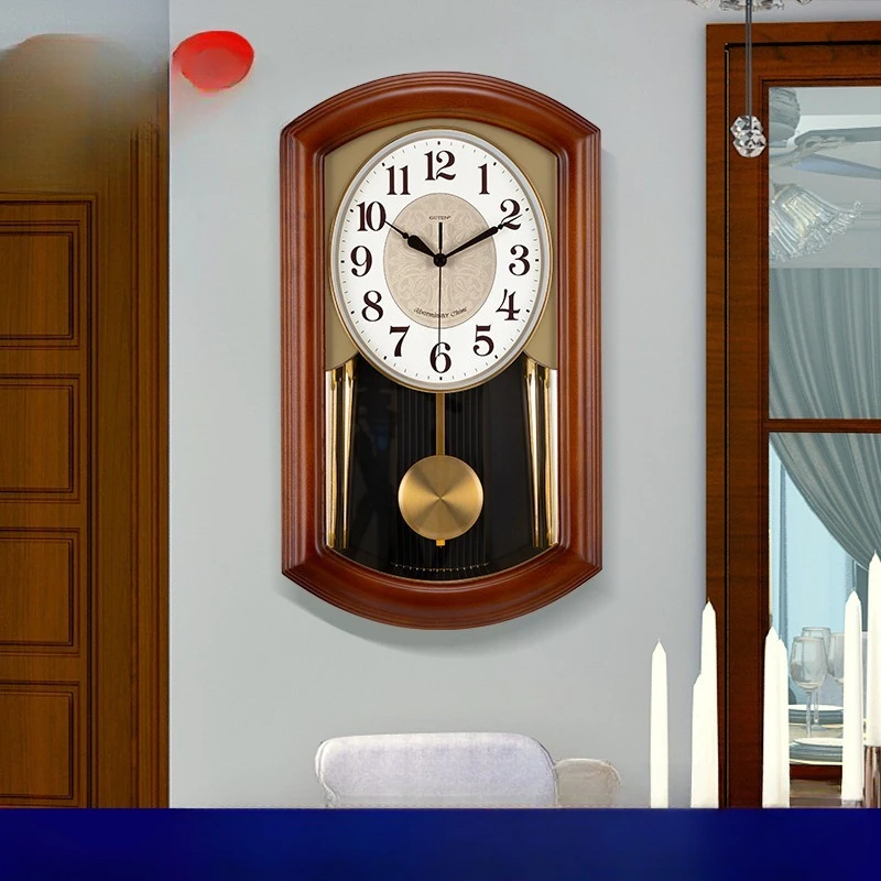 The hour clock, wall clock, Chinese retro
